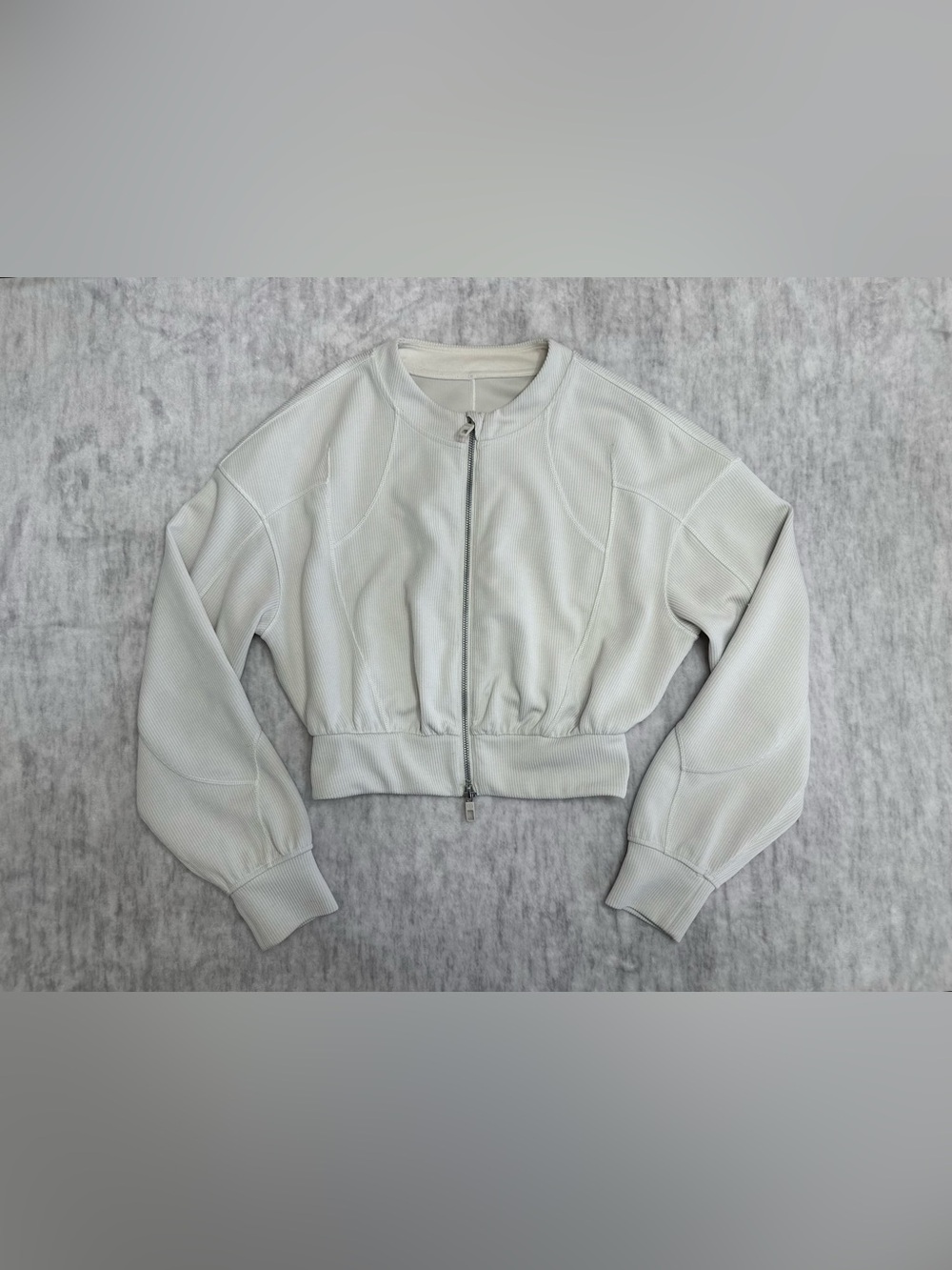 Lululemon Ribbed Softstreme Cropped Jacket